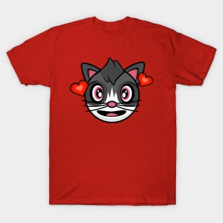 Lovestruck Cat Amanda T-Shirt